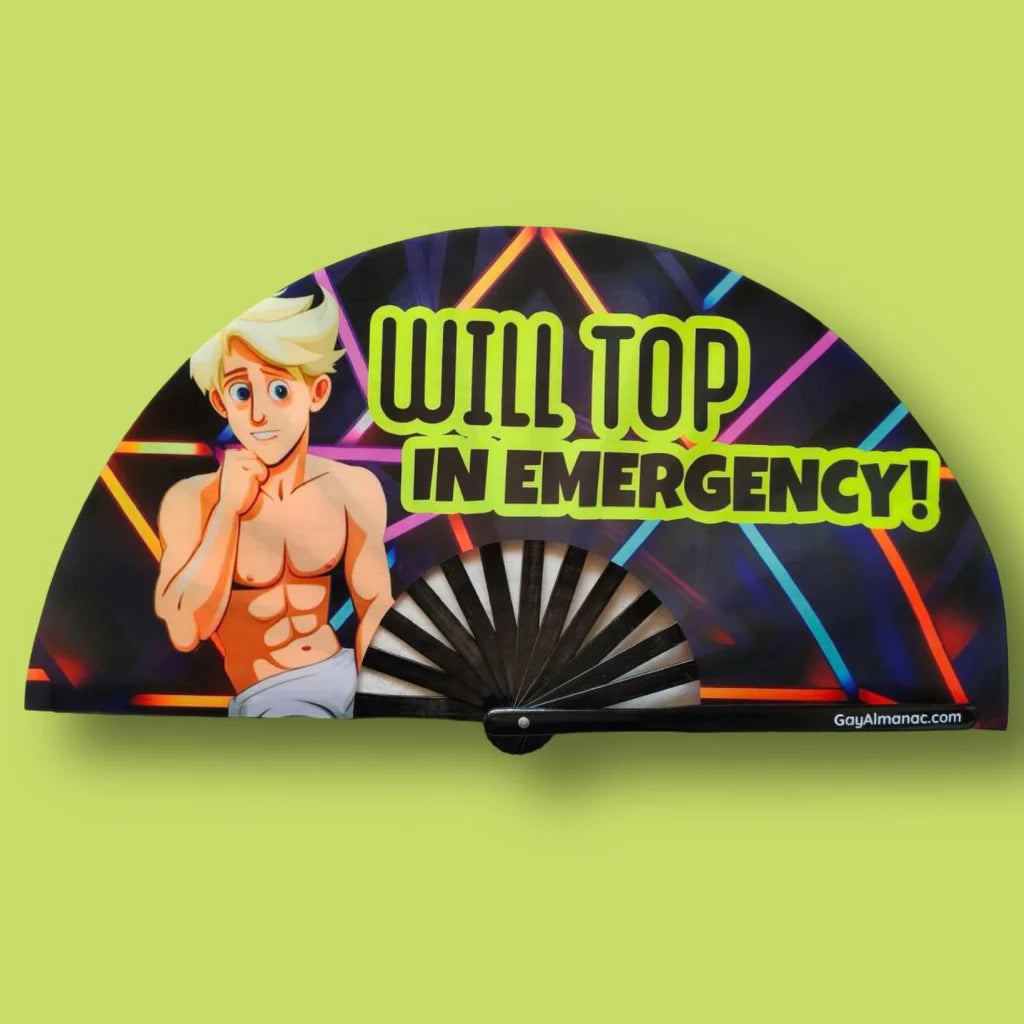 Will Top In Emergency Hand Fan