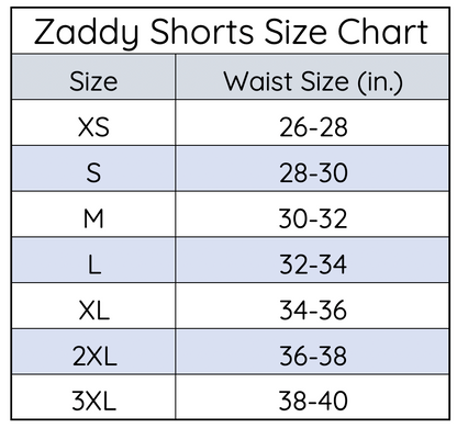 The Zaddy Shorts - Flower Power