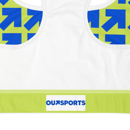 "Courage Is Contagious" Sports Bra