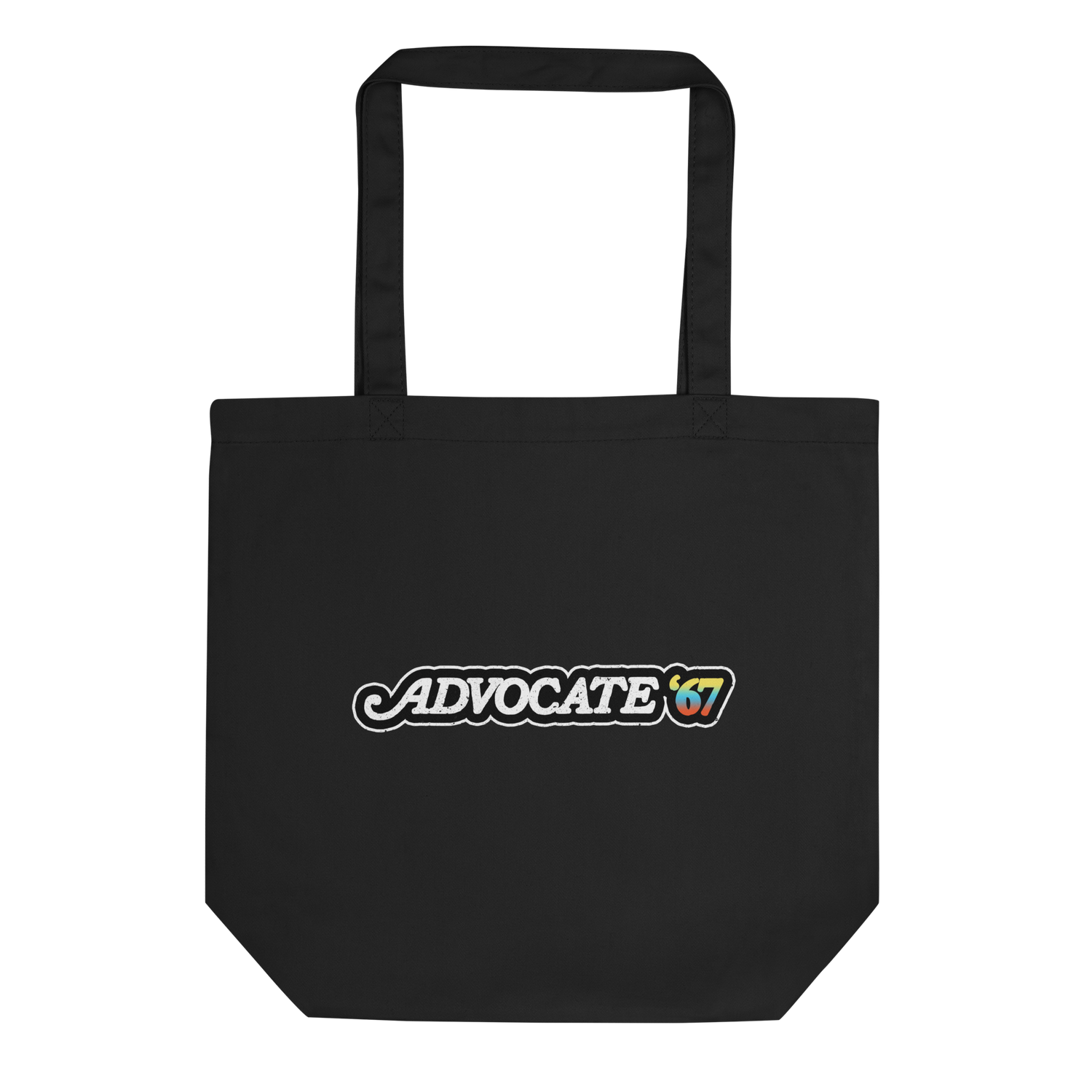The Advocate ‘67 Eco Tote Bag (Rainbow)