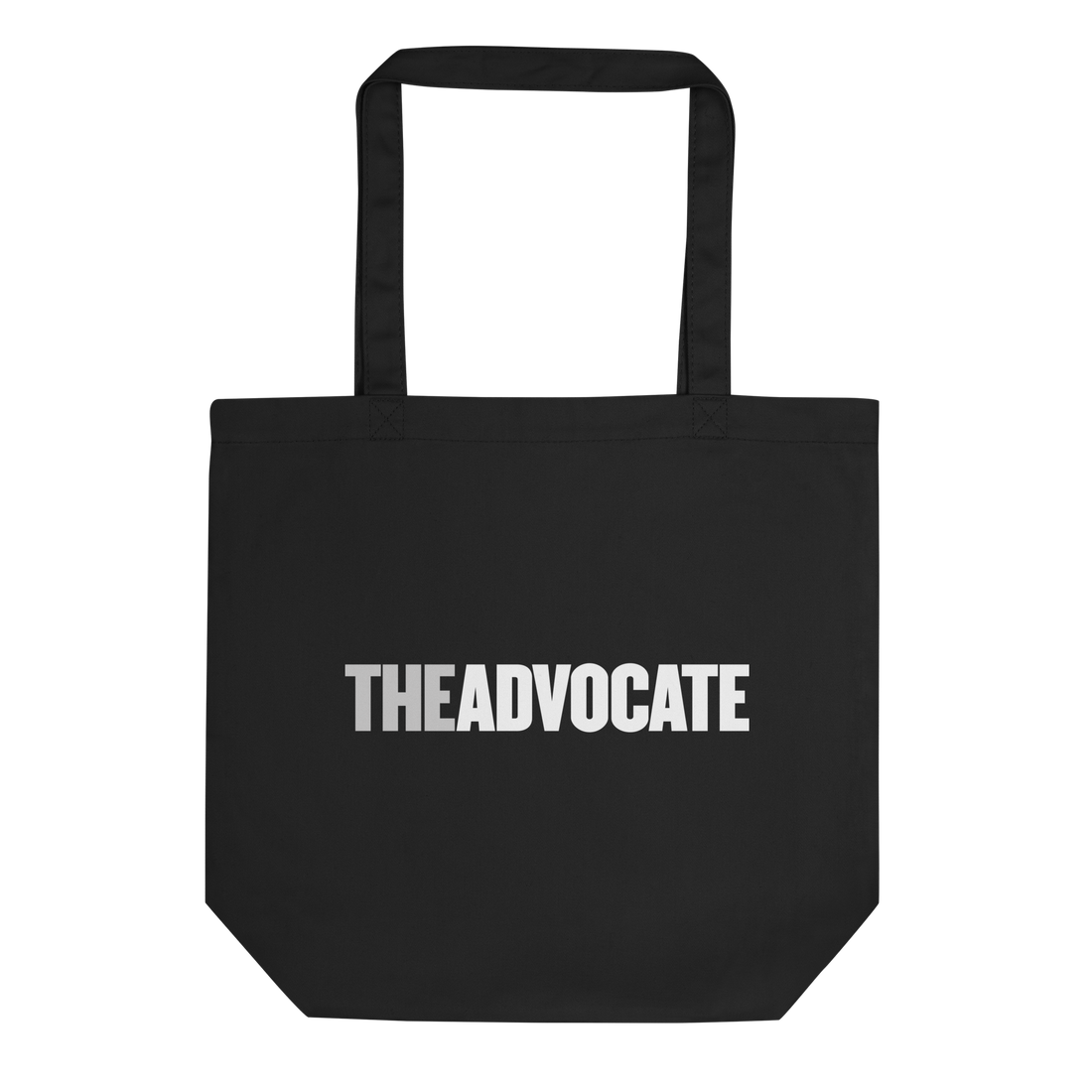 The Advocate Eco Tote Bag (White/Gray)