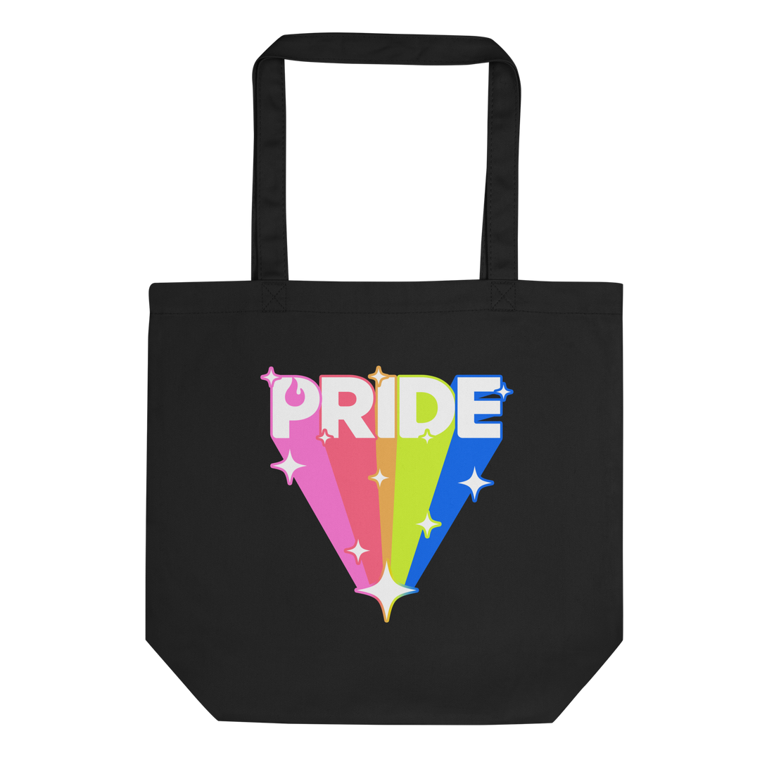 Neon Pop Art Pride Eco Tote Bag