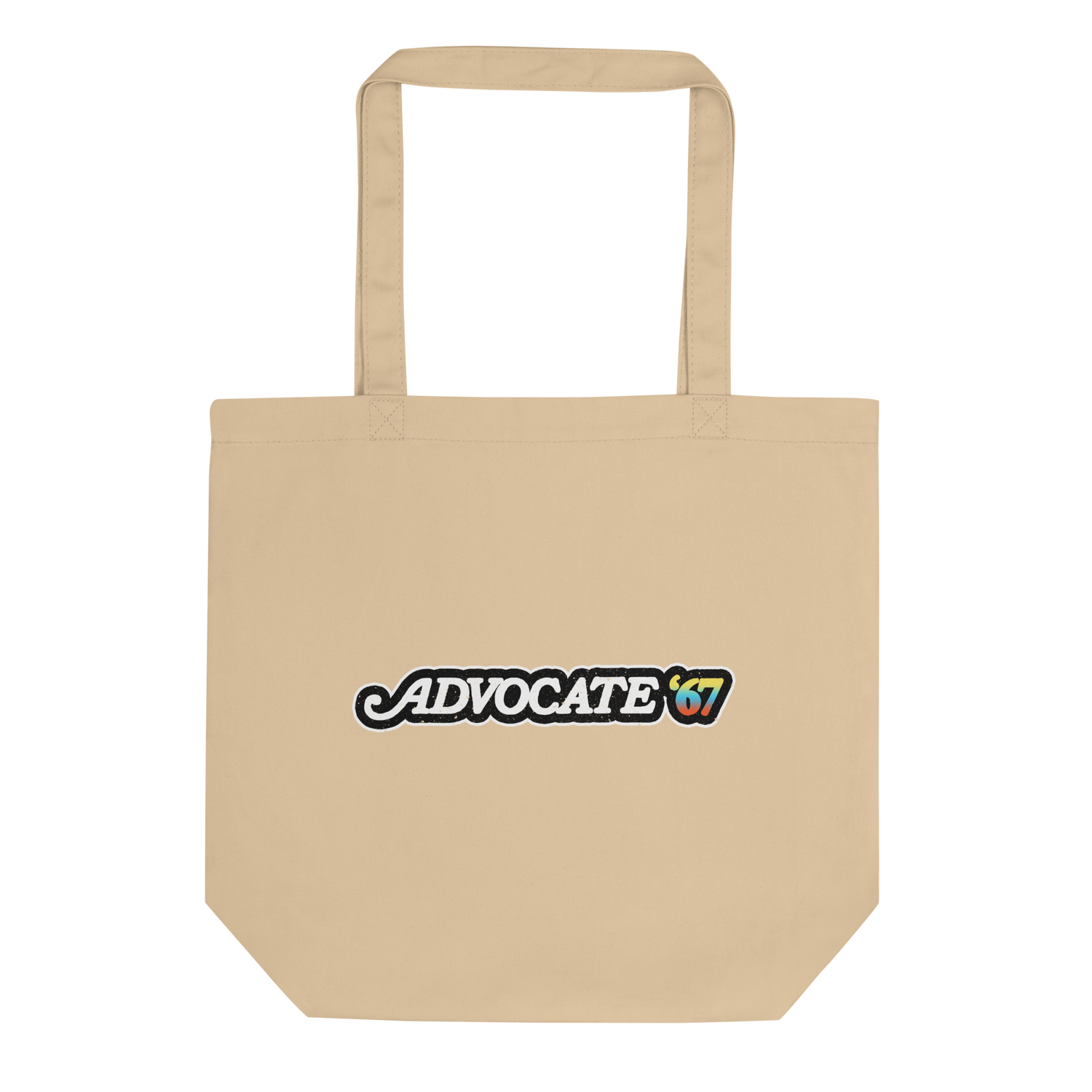 The Advocate ‘67 Eco Tote Bag (Rainbow)