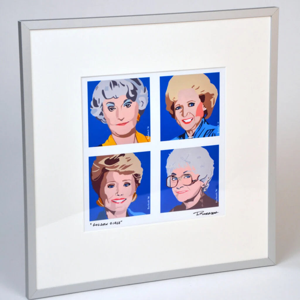 Golden Girls Collage Portrait 8 x 10