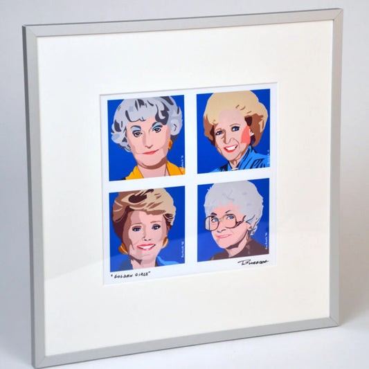 Golden Girls Collage Portrait 8 x 10