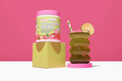 Collagen Greens - Strawberry Lychee