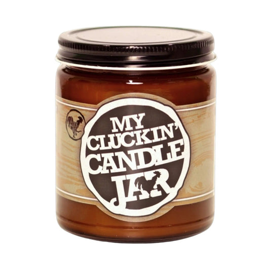 Hickory & Suede | My Cluckin’ Candle Jar