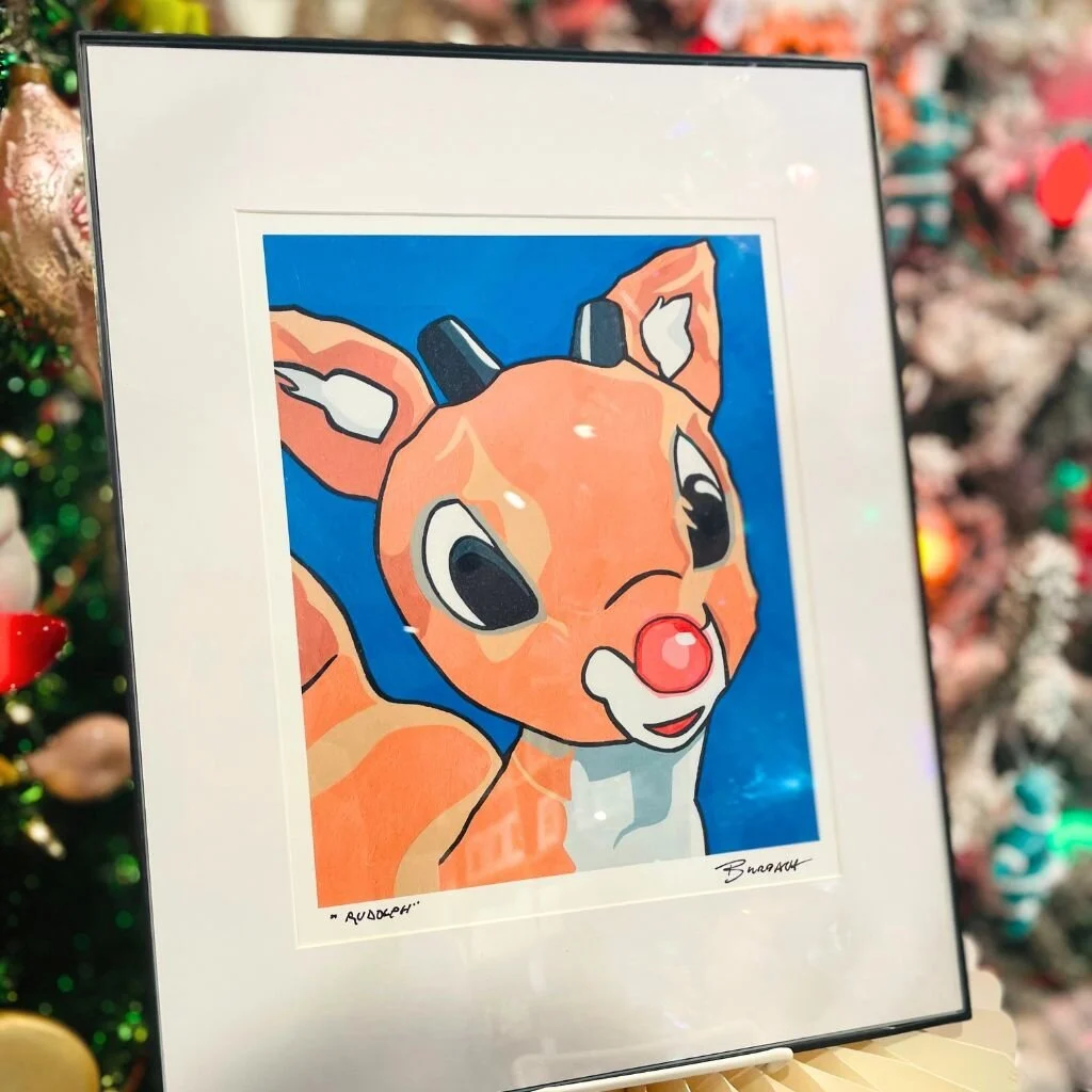 Rudolph the red nosed reindeer 8 x 10