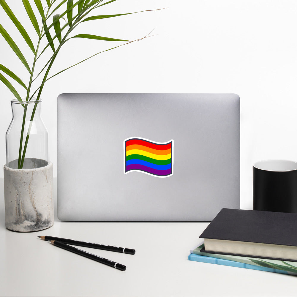 PRIDE FLAG - Bubble-free stickers