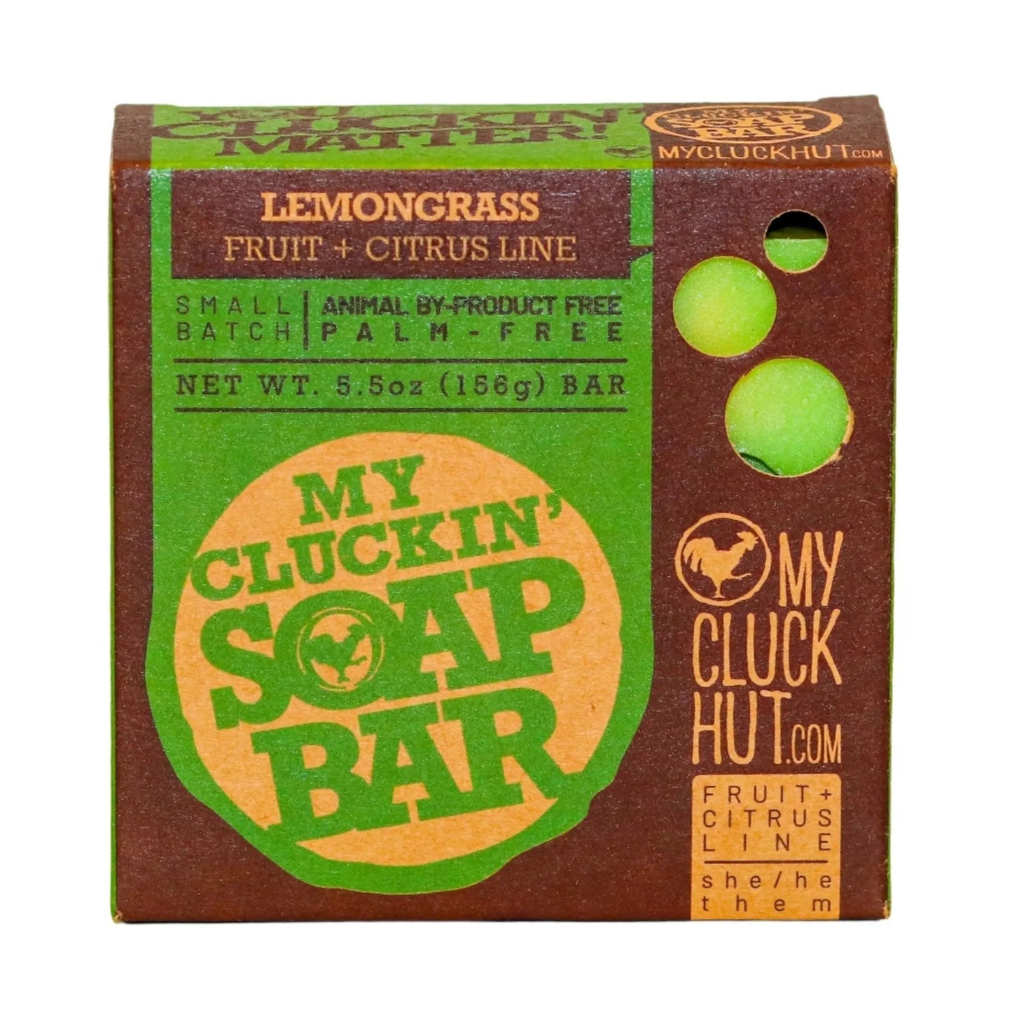 Lemongrass | My Cluckin' Soap Bar