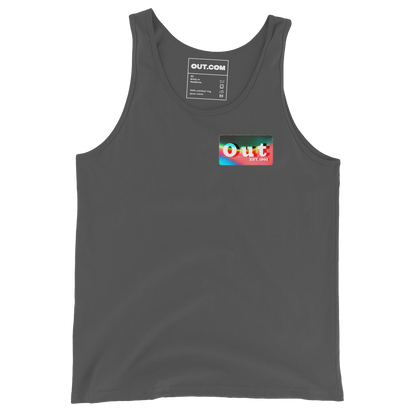 Out Stickers Tank Top