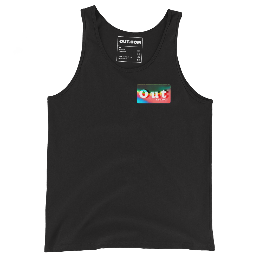Out Stickers Tank Top
