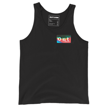 Out Stickers Tank Top