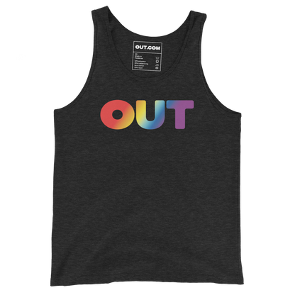 Out Rainbow Tank Top