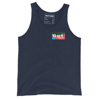 Out Stickers Tank Top