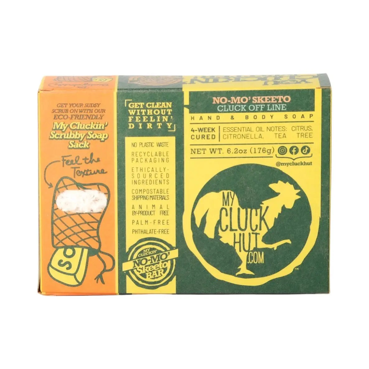 No-Mo' Skeeto Bar | Natural Mosquito Repellent Soap Bar