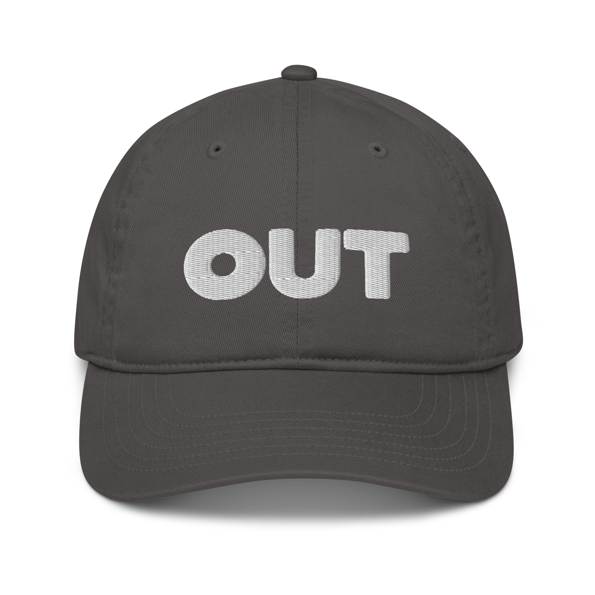 Out Organic Dad Hat (White Logo)