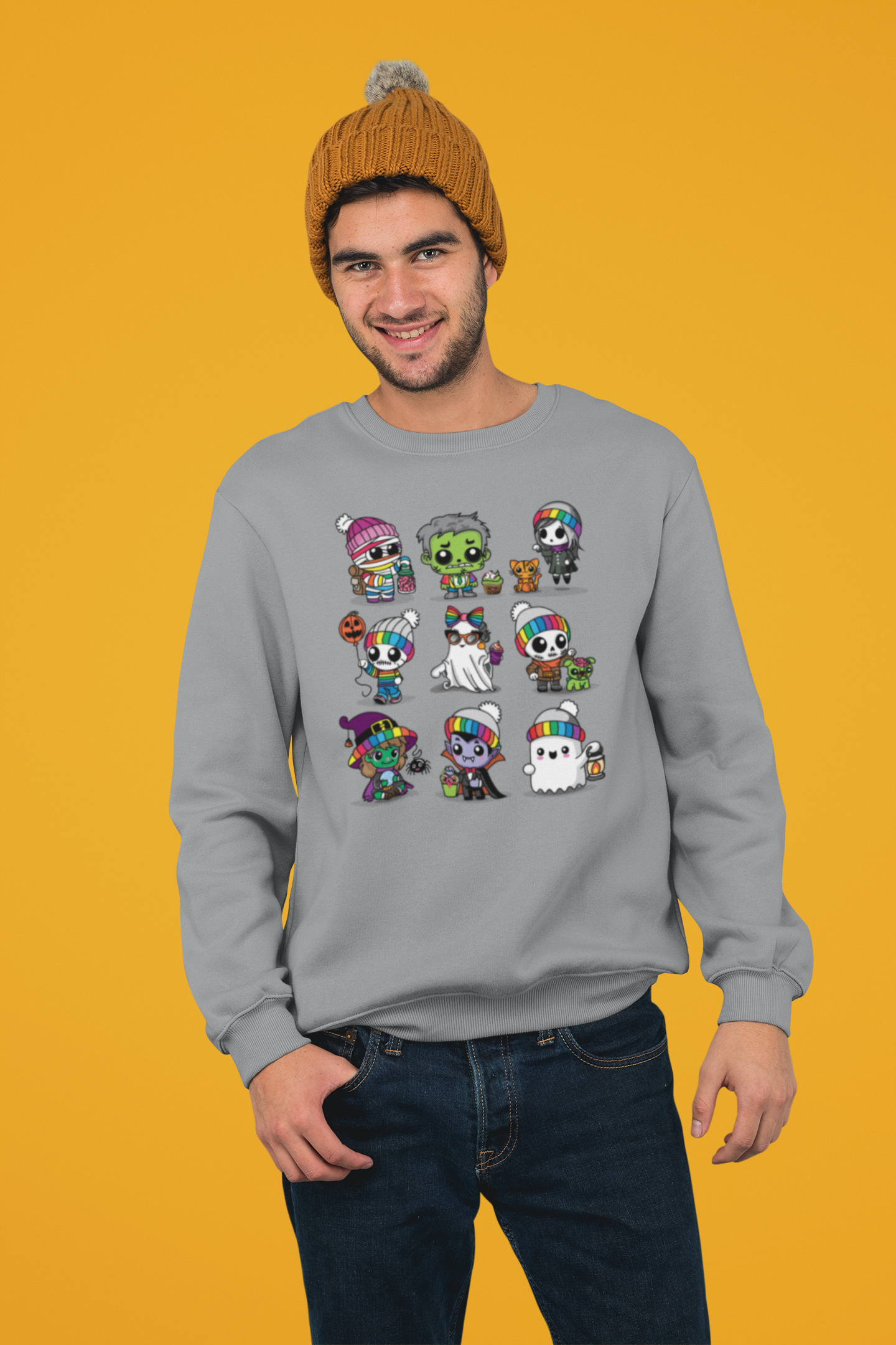 Halloween Monster Sweatshirt