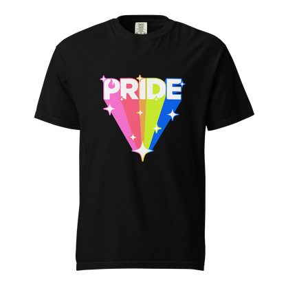 Neon Pop Art Pride Unisex Garment-dyed Heavyweight T-shirt