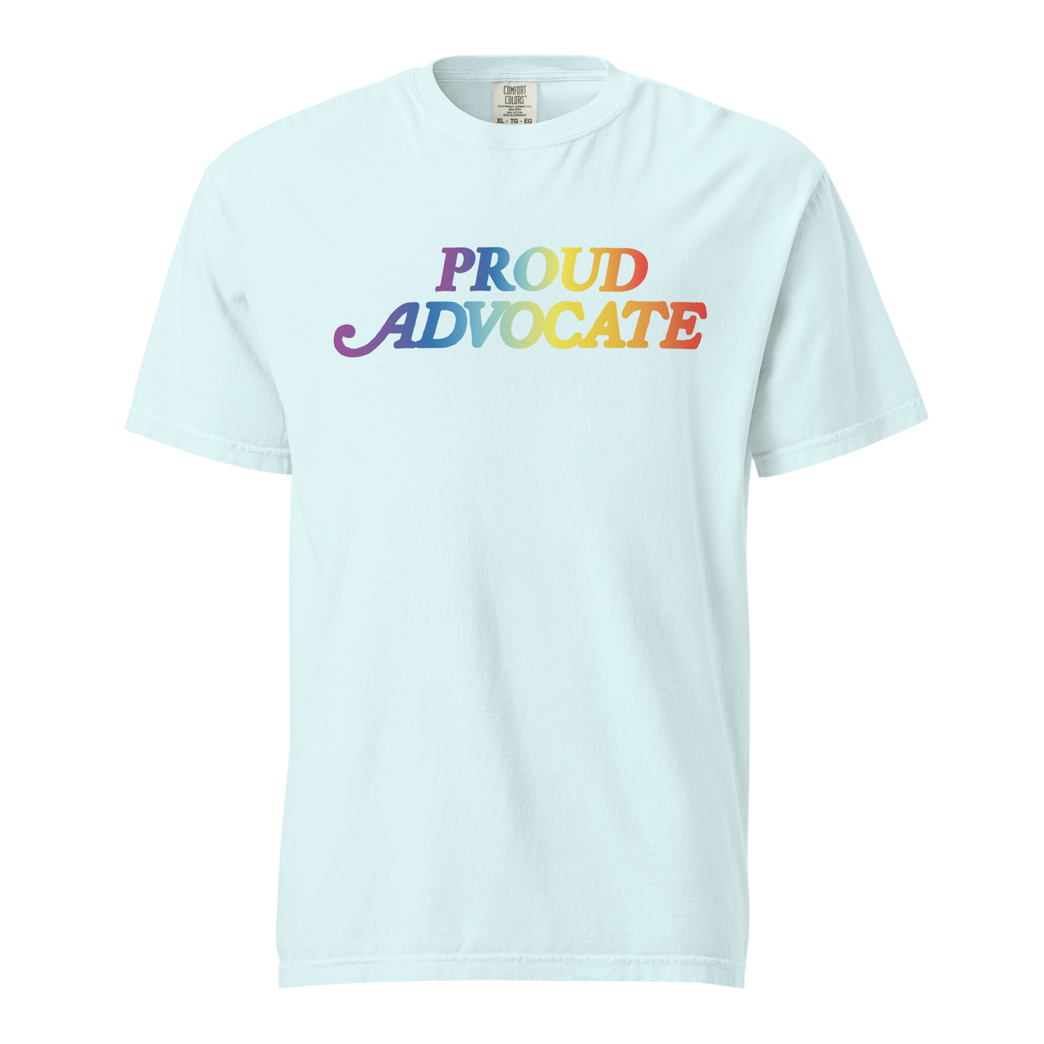 Proud Advocate Unisex Garment-dyed Heavyweight T-shirt