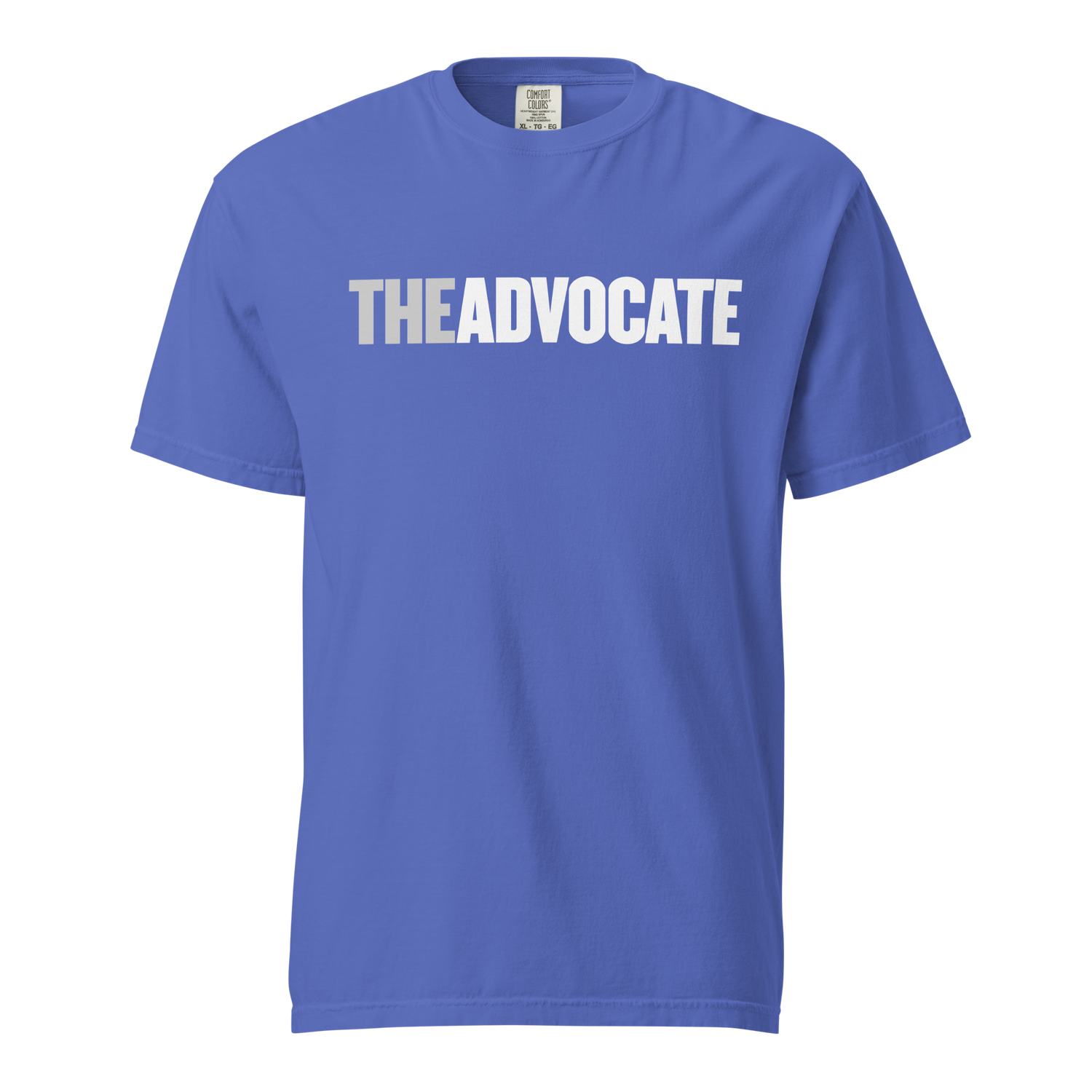 The Advocate Unisex Garment-dyed Heavyweight T-shirt