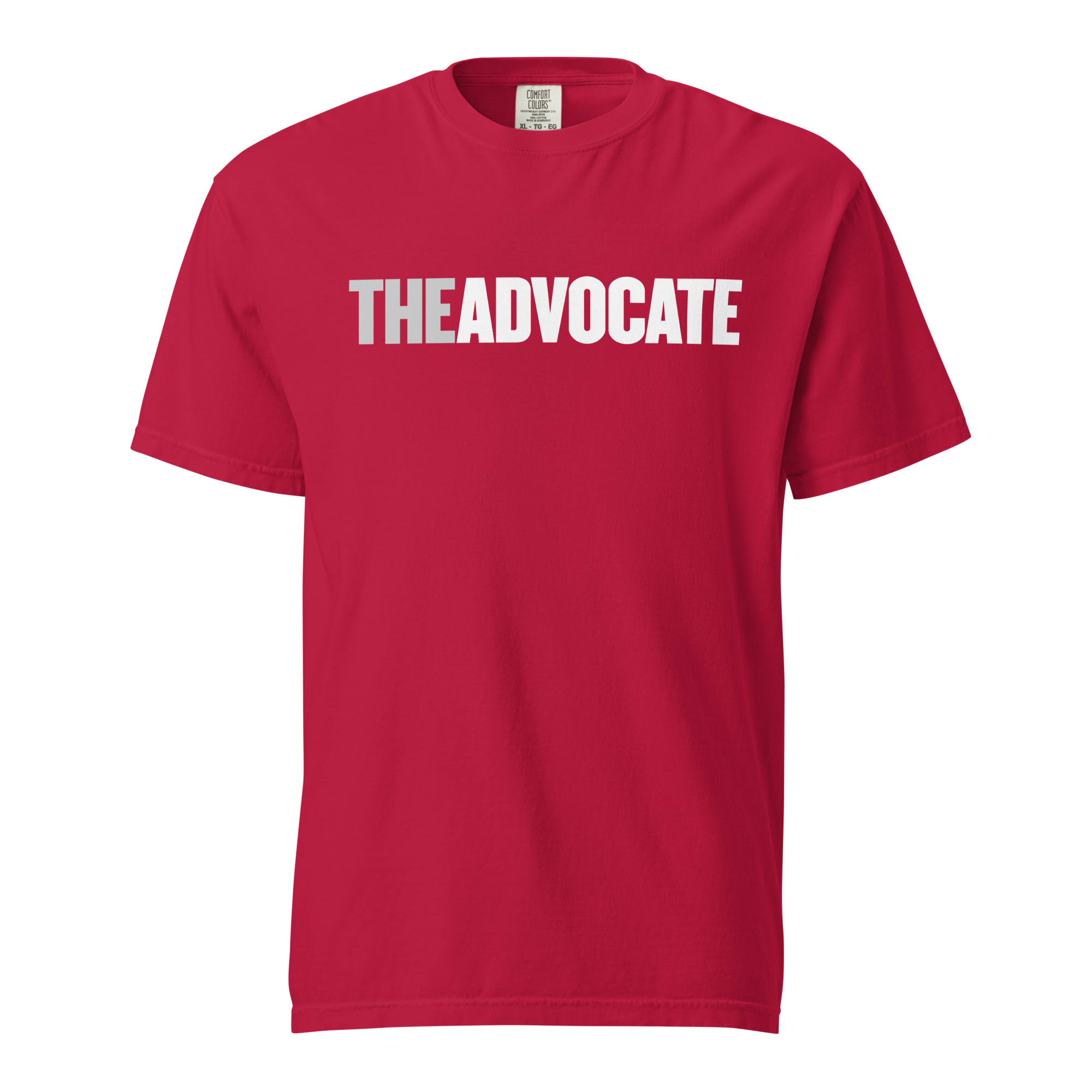 The Advocate Unisex Garment-dyed Heavyweight T-shirt