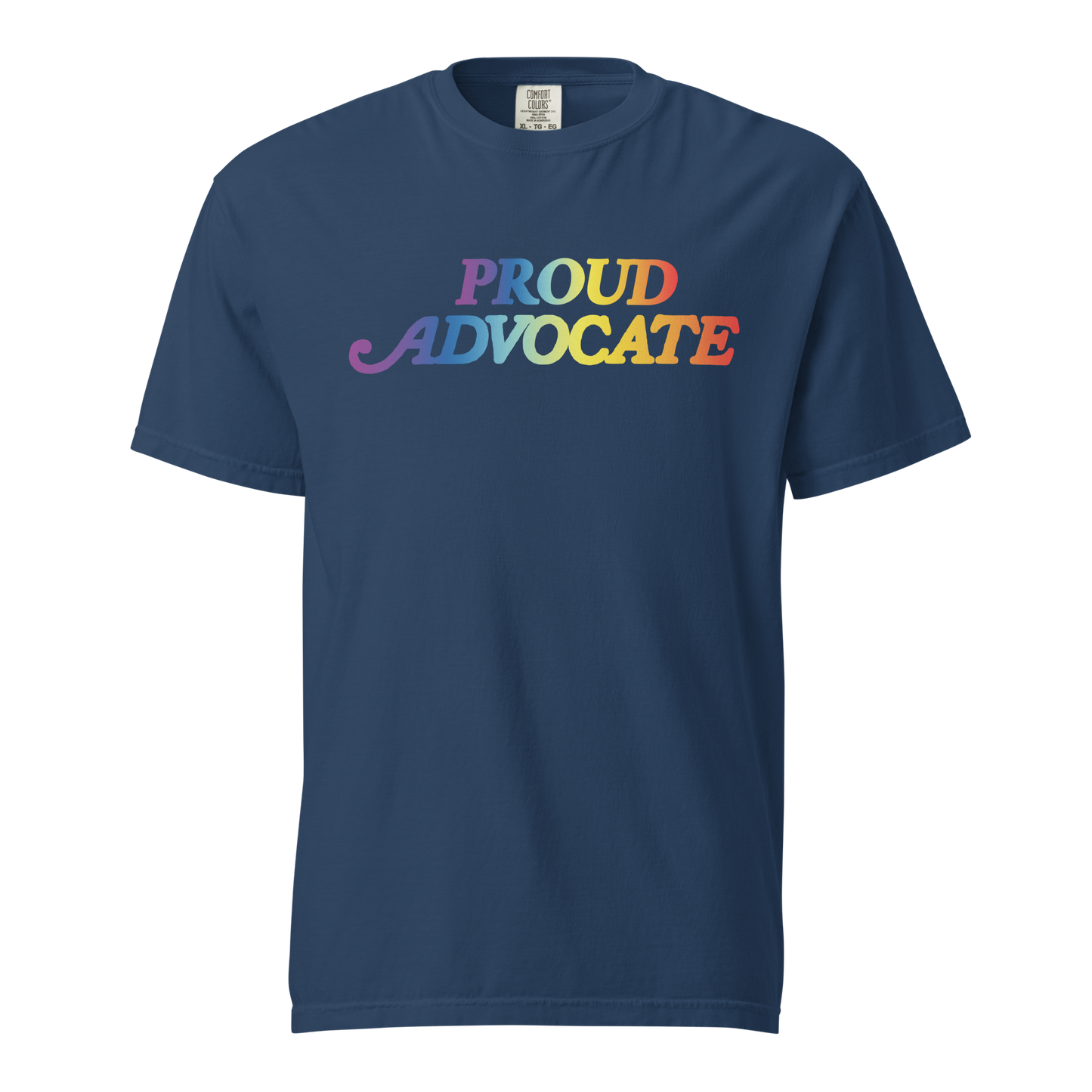 Proud Advocate Unisex Garment-dyed Heavyweight T-shirt