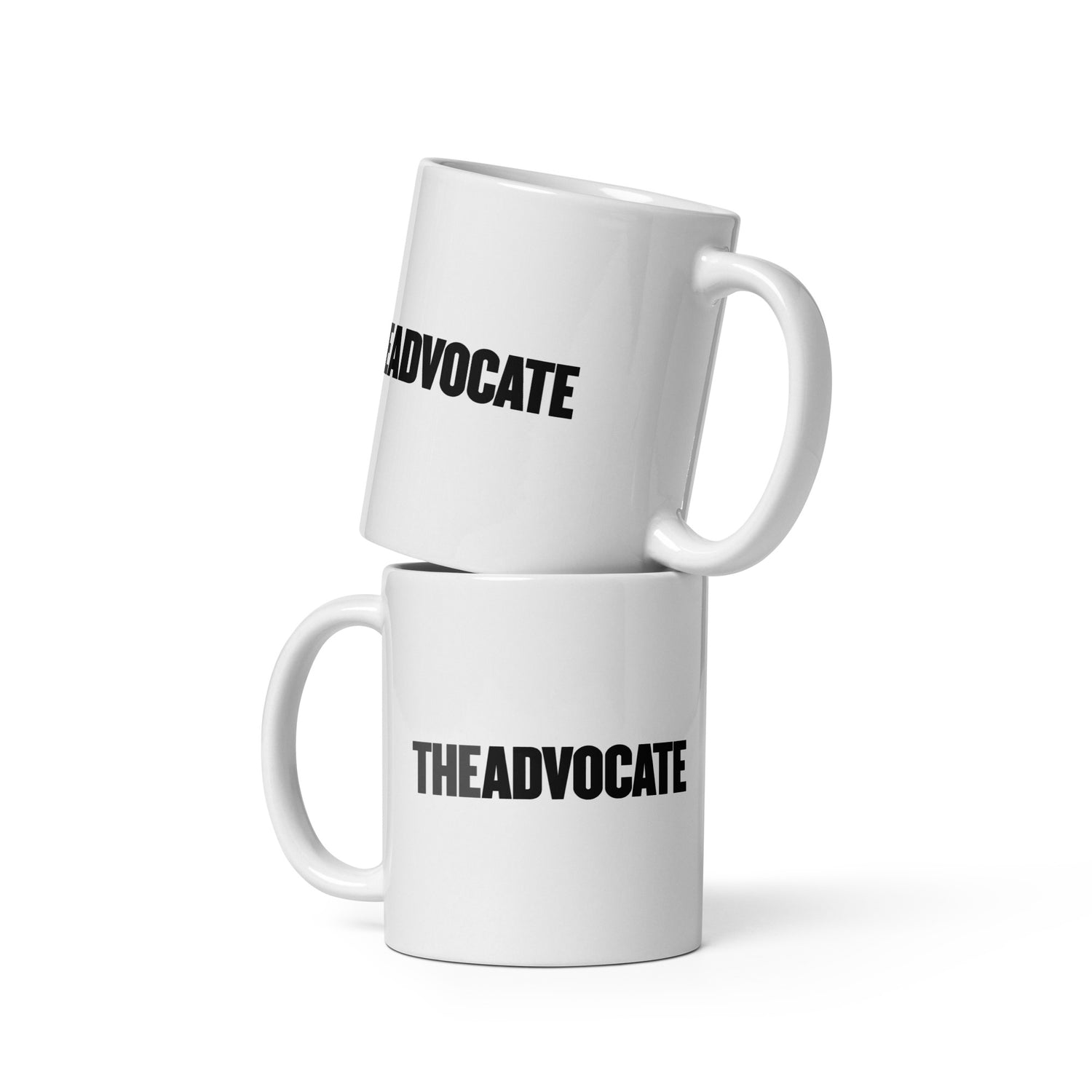 The Advocate White Glossy Mug