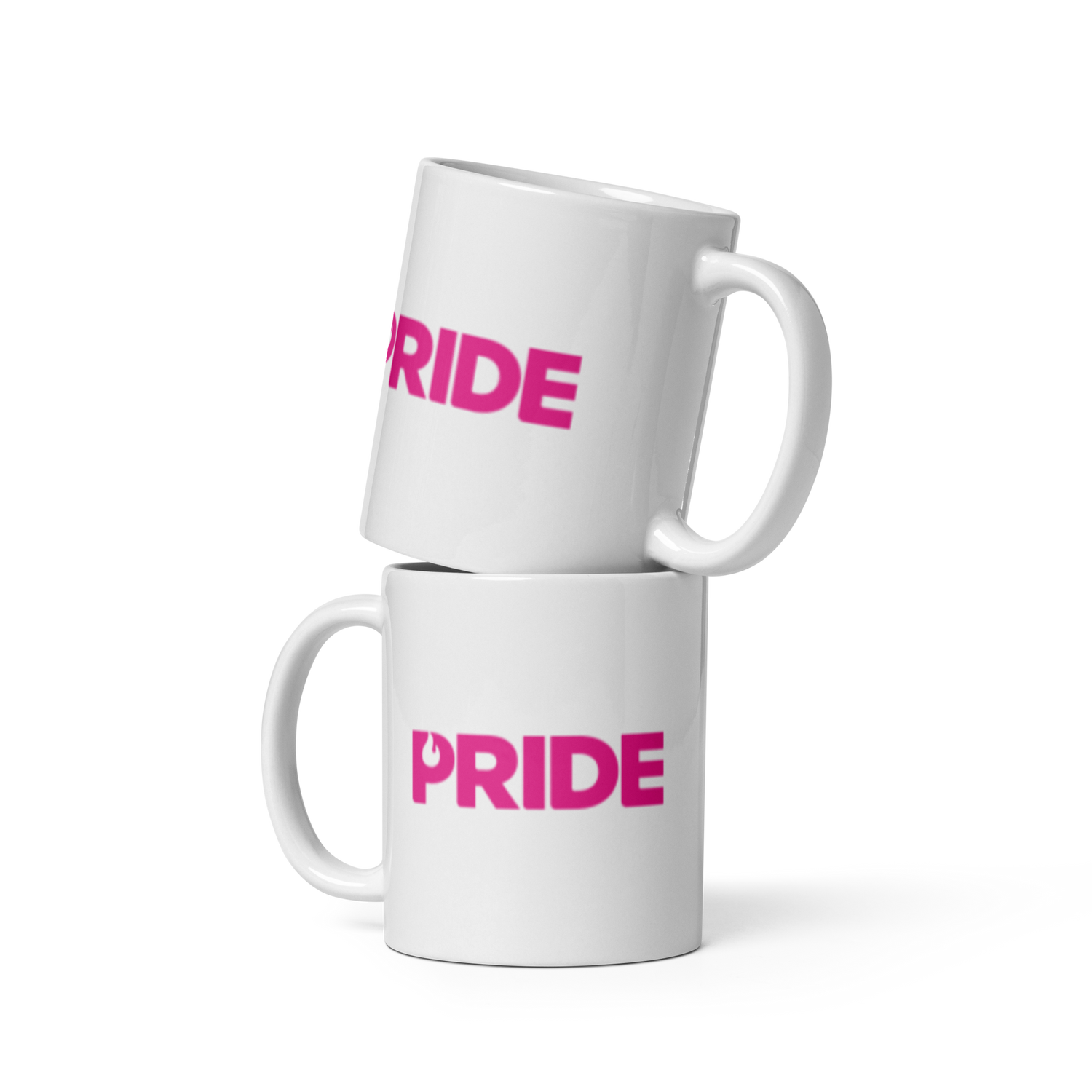 Pride White Glossy Mug
