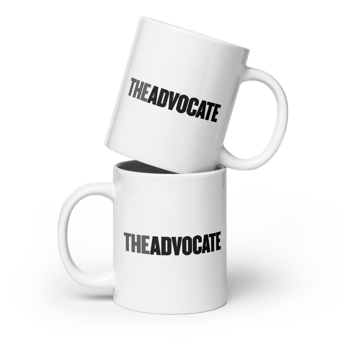 The Advocate White Glossy Mug