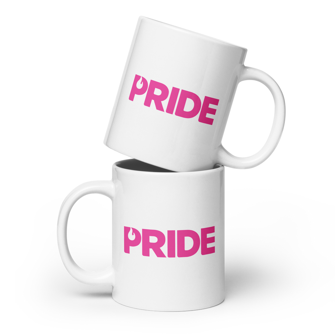 Pride White Glossy Mug