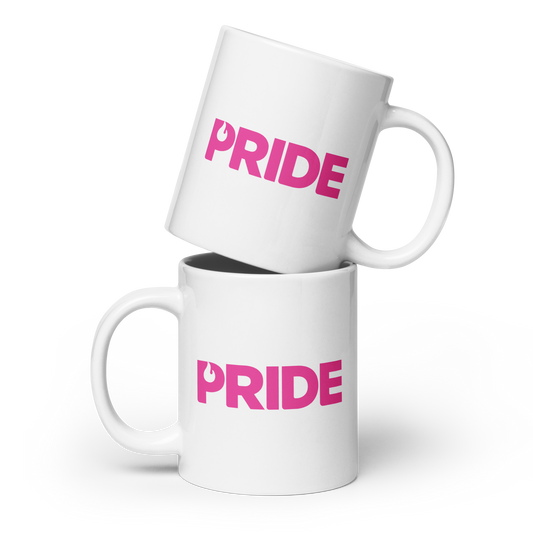 Pride White Glossy Mug