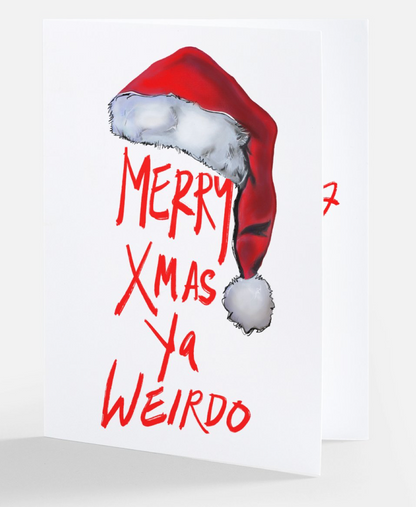 Small Town Weirdo Holiday Cards / 4 pack